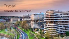  Presentation with president - PPT theme featuring washington-d-c-april-11 background and a coral colored foreground