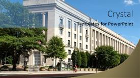  Presentation with justice - Beautiful presentation featuring washington-d-c-usa-august backdrop and a light blue colored foreground