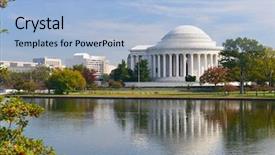  Presentation with united states - Beautiful presentation featuring sign silhouette with a white backdrop and a white colored foreground.