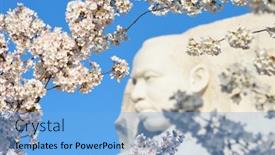  Presentation with martin luther king - Cool new PPT layouts with washington-dc-april-11-2014 backdrop and a light blue colored foreground