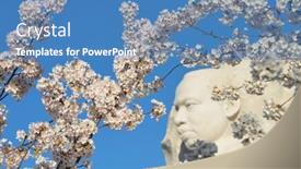  Presentation with martin luther king - Slide set consisting of washington-dc-april-11-2014 background and a teal colored foreground