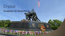  Presentation with flower memorial - 