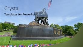  Presentation with flower memorial - 