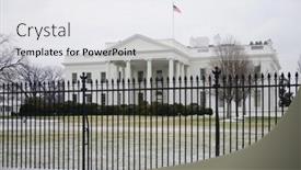  Presentation with blizzard - Amazing slides having washington dc in winter - the capitol in snow blizzard backdrop and a white colored foreground