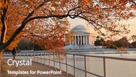  Presentation with capitol washington dc - Cool new presentation with washington dc jefferson memorial backdrop and a violet colored foreground