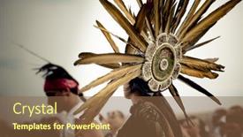  Presentation with aztec - Theme consisting of washington-dc-march-21-group background and a tawny brown colored foreground