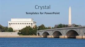  Presentation with usa - PPT layouts featuring washington-dc-usa-skyline background and a light blue colored foreground