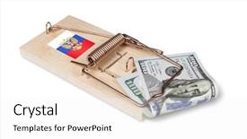  Presentation with russian - Cool new slides with wastage - russian mouse trap with dollar backdrop and a white colored foreground