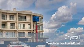  Presentation with waste - Presentation with waste-sleeve-pipe-used background and a seafoam green colored foreground