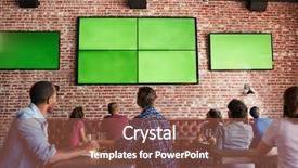  Presentation with sports bar sports bar - Presentation with watching game in sports bar background and a tawny brown colored foreground