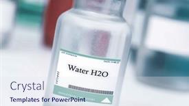  Presentation with processing - Slide set with water-a-colorless-odorless-liquid background and a sky blue colored foreground