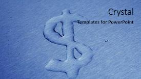  Presentation with water irrigation pivot gratuit - Presentation having water alphabet and graph written or painted on table background and a teal colored foreground