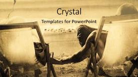  Presentation with hands holding - Presentation theme enhanced with water animation - cute couple holding hands while background and a yellow colored foreground