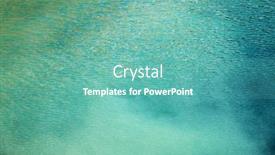  Presentation with mountain water - Presentation having water-background-texture-abstract-background background and a seafoam green colored foreground