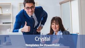  Presentation with pregnant woman cleaning - Beautiful PPT theme featuring water birth - pregnant woman struggling backdrop and a ocean colored foreground