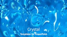  Presentation with air bubbles - Theme having water blue gel balls polymer gel silica gel balls of blue hydrogel crystal liquid ball with reflection texture background close up macro soapsuds background with air bubbles background and a teal colored foreground