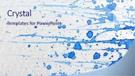  Presentation with watercolor - Amazing presentation having water colour - blue watercolor background 6 backdrop and a sky blue colored foreground