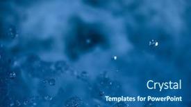  Presentation with water river - PPT layouts featuring water-concept-river-water-flowing background and a ocean colored foreground