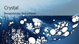  Presentation with artistic - PPT layouts featuring water damage - designed artistic grunge background texture background and a light blue colored foreground