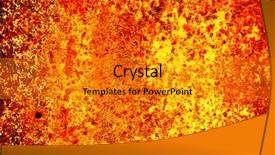  Presentation with metal - Presentation theme with water damage - rusty metal surface background and a  colored foreground