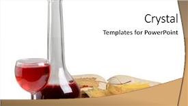  Presentation with wine book - Slide deck consisting of water drinks maple - color photo of a glass background and a white colored foreground