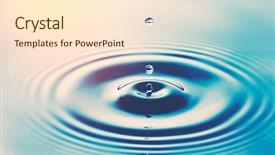  Presentation with water drop - Amazing PPT layouts having water drop in sunlgiht backdrop and a lemonade colored foreground