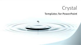  Presentation with high quality - Audience pleasing slides consisting of water-drop-isolated-high-quality backdrop and a white colored foreground