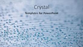  Presentation with bad weather - Slide set having water-droplets-condensation-background background and a light blue colored foreground