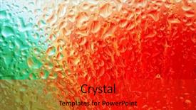  Presentation with abstract water color - PPT layouts consisting of water drops abstract vivid colors background and a  colored foreground