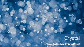  Presentation with blue drops - Slide deck with water-drops-blue-bokeh-background background and a teal colored foreground