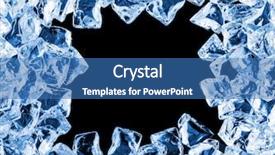  Presentation with water drops - Slides with water drops isolated black background and a teal colored foreground