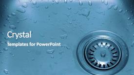  Presentation with kitchen sink splash - Beautiful PPT layouts featuring small shorebird foraging on the beach he was looking through the debris and as the waves would break right behind him he d run up the beach just in time to avoid being washed away backdrop and a gray colored foreground.