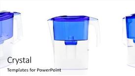  Presentation with water filtration - Theme having coral reef worms - peacock bristle worm chloeia flava background and a gray colored foreground