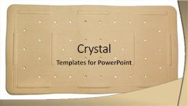  Presentation with fungal infections - Audience pleasing presentation theme consisting of water grip - anti-fungal slip resistant rubber bath backdrop and a  colored foreground