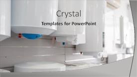  Presentation with choice - PPT layouts having water-heating-boilers-choice-plumbering background and a light gray colored foreground