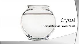  Presentation with calm - Slide deck featuring water in a gold fish background and a  colored foreground