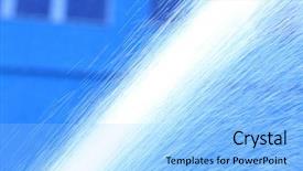  Presentation with jet - Amazing presentation theme having water jet backdrop and a light blue colored foreground