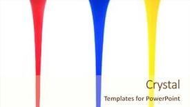  Presentation with math primary education - Cool new slides with water leak - pouring primary colors backdrop and a cream colored foreground
