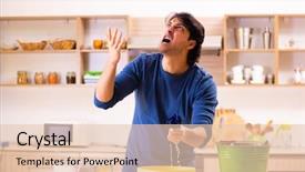  Presentation with neighbors - Cool new slide deck with water leakage from the neighbors backdrop and a lemonade colored foreground