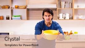  Presentation with neighbors - Cool new slide deck with water leakage from the neighbors backdrop and a lemonade colored foreground