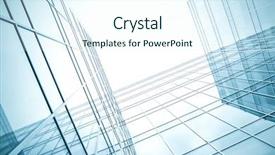  Presentation with water management - Audience pleasing presentation design consisting of water management - white texture of glass transparent backdrop and a sky blue colored foreground