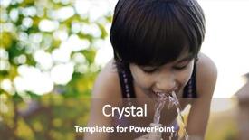  Presentation with fun - Slide deck having water pipe - cheerful kids having fun background and a violet colored foreground