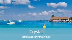  Presentation with three - Slide set featuring water polo - three year old toddler boy background and a  colored foreground