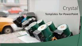  Presentation with water pumps - Cool new theme with water-pumps-choice-on-showcase backdrop and a light gray colored foreground