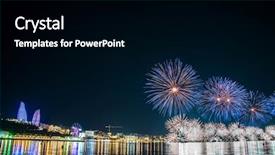  Presentation with independence day - Audience pleasing presentation consisting of water rocket - fireworks in baku azerbaijan backdrop and a black colored foreground