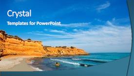  Presentation with bol - PPT theme having motion at sunset railway background and a  colored foreground.