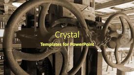  Presentation with norway - Slide set with water-sawmill-norway-monochrome-sepia background and a tawny brown colored foreground