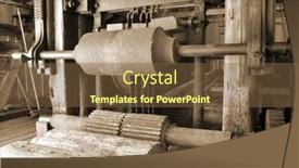  Presentation with norway - PPT layouts with water-sawmill-norway-monochrome-sepia background and a  colored foreground