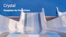  Presentation with water - Theme with plants - small cactus plant sun light background and a  colored foreground.