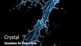  Presentation with letter - Slides featuring water-splashes-letter-z-isolated background and a black colored foreground